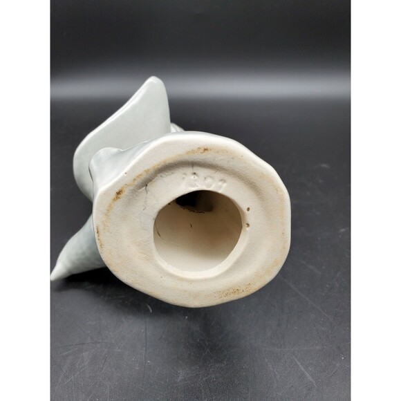 Blue Jay Bird Ceramic Figurine Gray Color #1307 Mid-Century Modern NICE!! - Picture 5 of 11